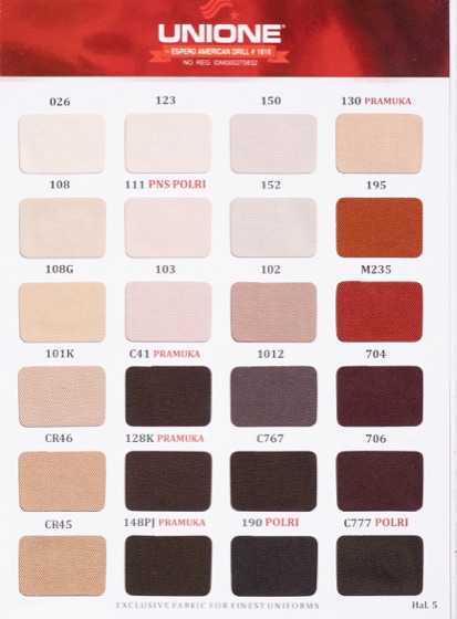 Katalog warna American Drill Unione — halaman 5