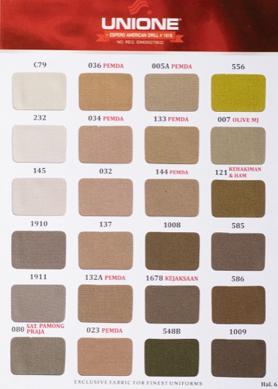 Katalog warna American Drill Unione — halaman 6