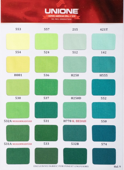 Katalog warna American Drill Unione — halaman 9