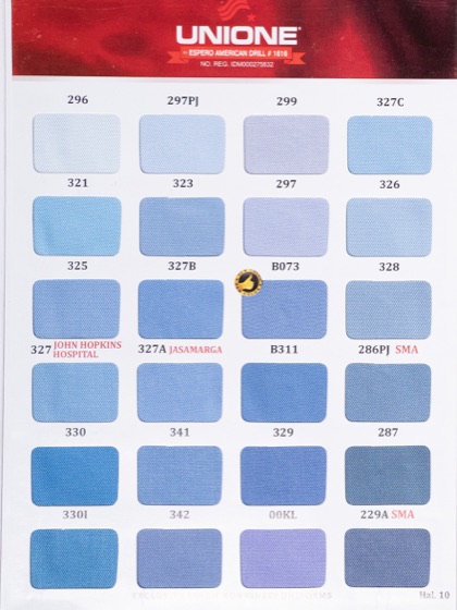 Katalog warna American Drill Unione — halaman 10