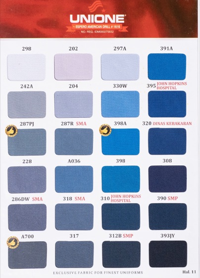 Katalog warna American Drill Unione — halaman 11
