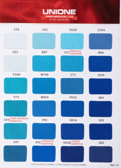Katalog warna American Drill Unione — halaman 12