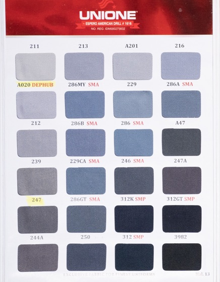 Katalog warna American Drill Unione — halaman 13