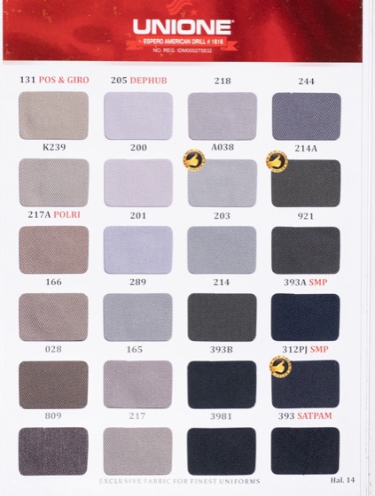 Katalog warna American Drill Unione — halaman 14